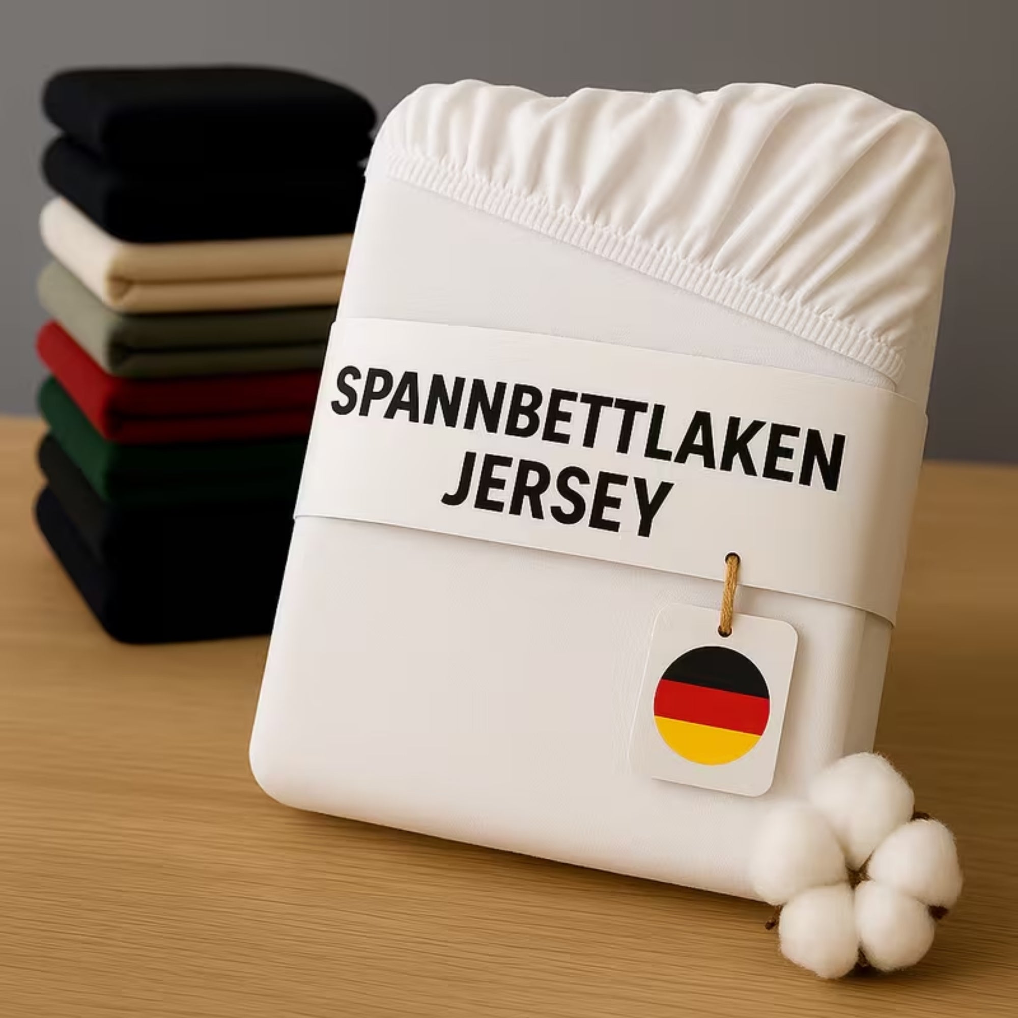 Spannbettlaken, Baumwolle für Schlafzimmer und erholsamen Schlaf – Detailansicht 19