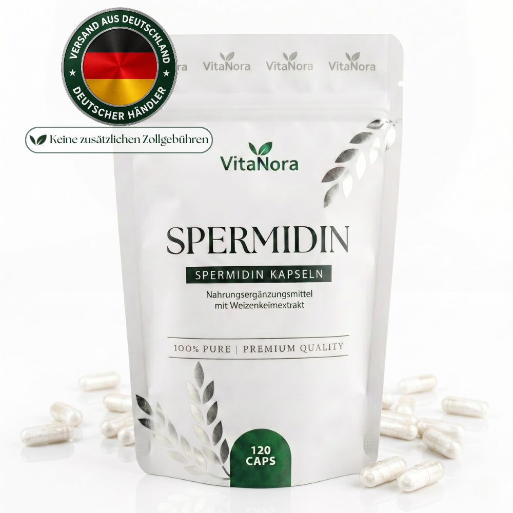 Spermidin-Nahrungsergänzung für Pflege zu Hause und Alltag – Hauptansicht