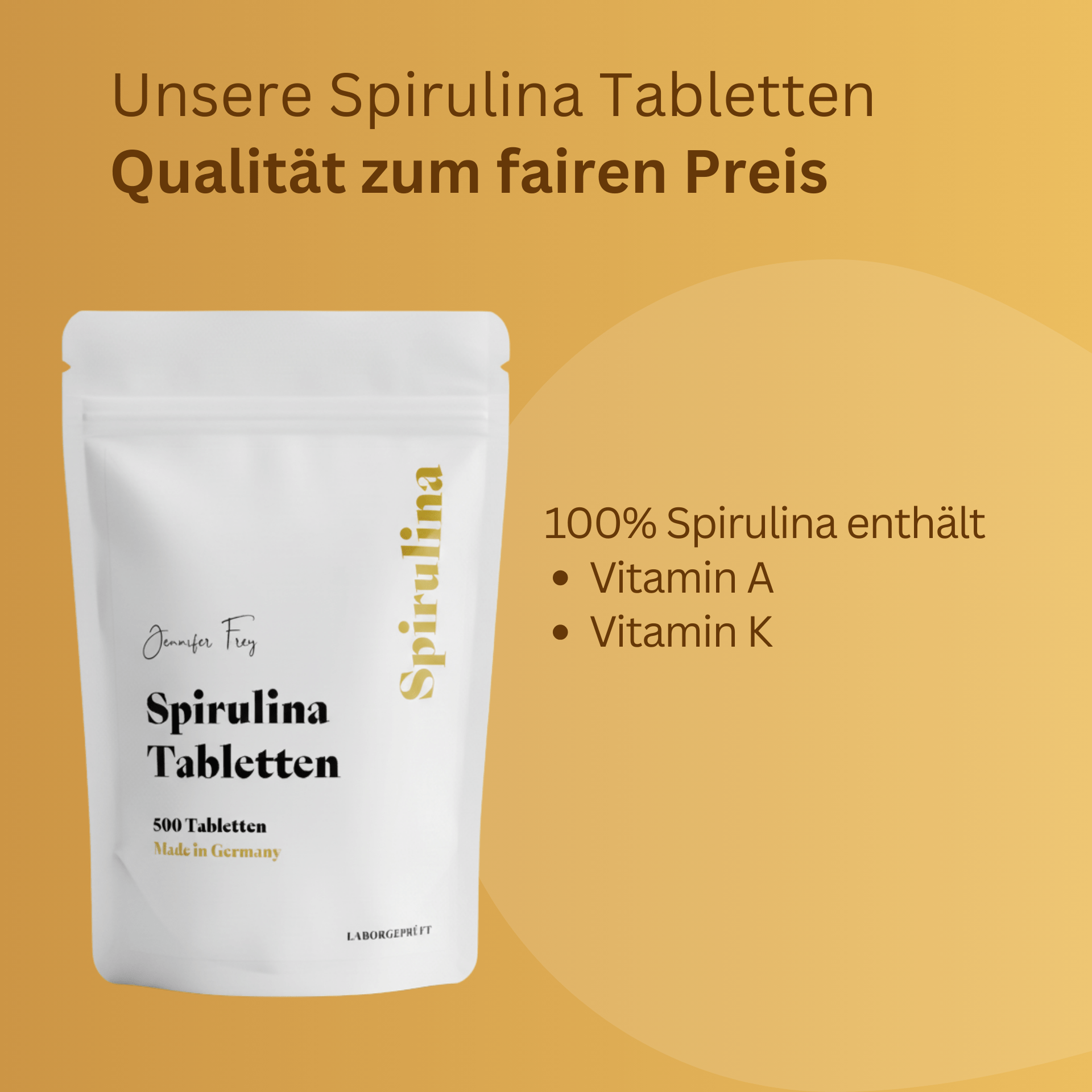 Spirulina für Pflege zu Hause und Alltag – Detailansicht 2