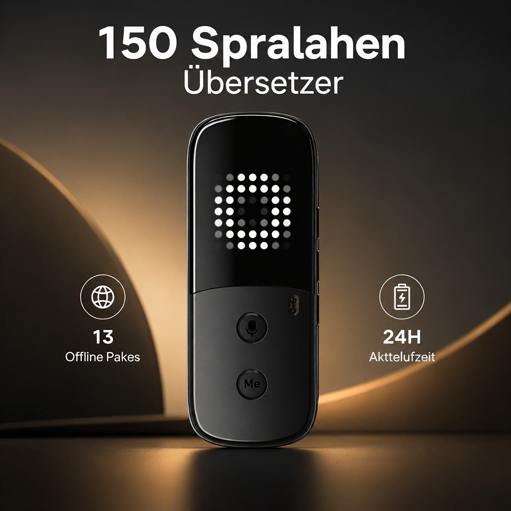 Sprachübersetzungsgerät, Peiko 150 Sprachen Übersetzungsgerät für Reisen – Detailansicht 17