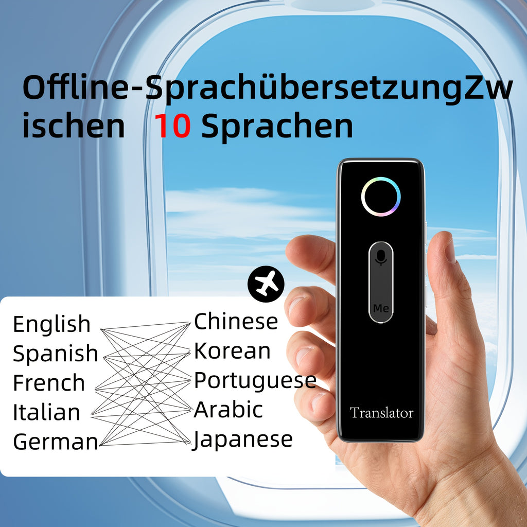 Sprachübersetzungsgerät, Unterstützt 136 Sprachen für Reisen und Camping – Detailansicht 9