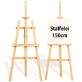 Staffelei, Holz für Sitzplan Hochzeit Canvas Painting und Alltag – Hauptansicht