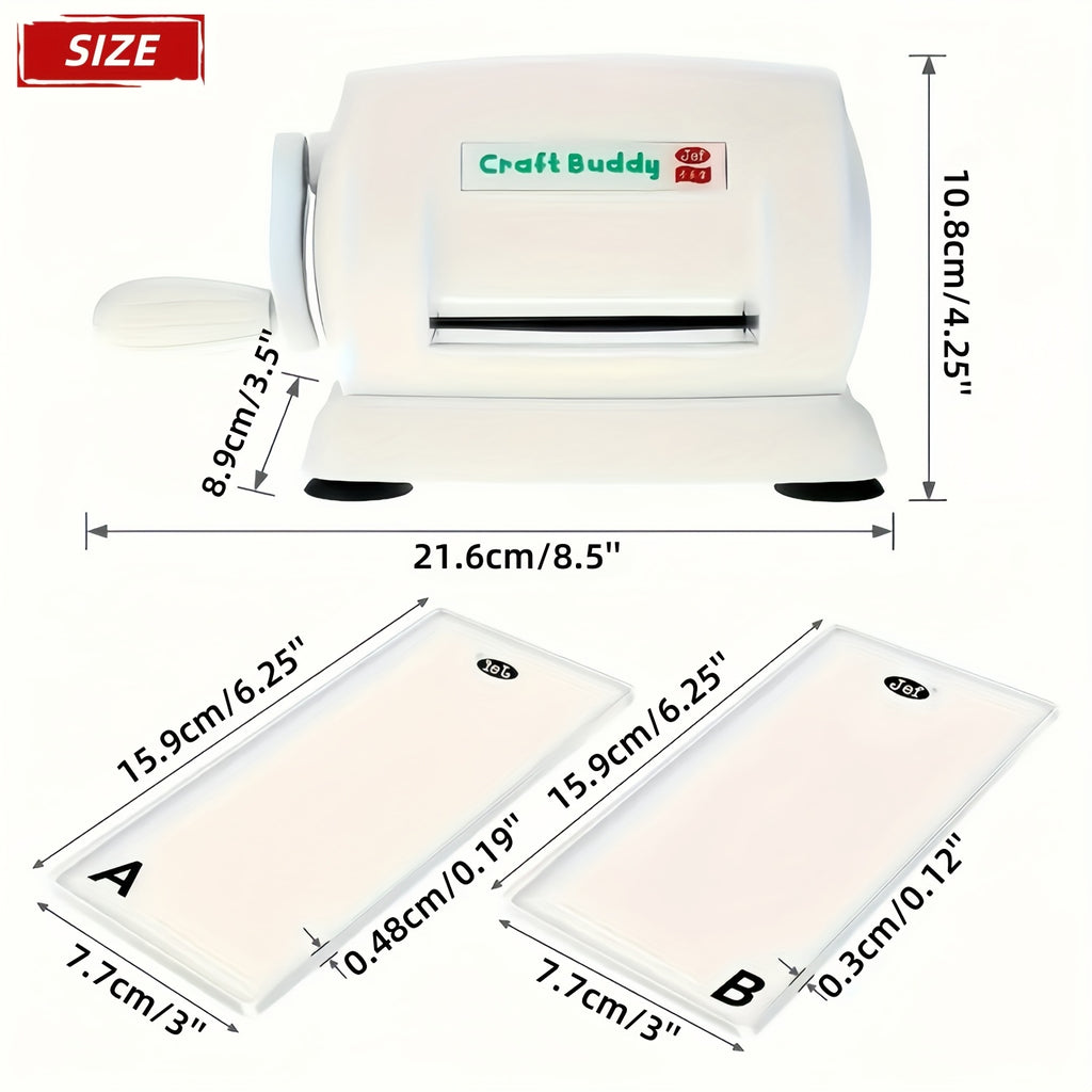Stanzer & Präger für Kunstarbeiten, Grün für Scrapbooking Papier Bastelarbeiten und Alltag – Detailansicht 5