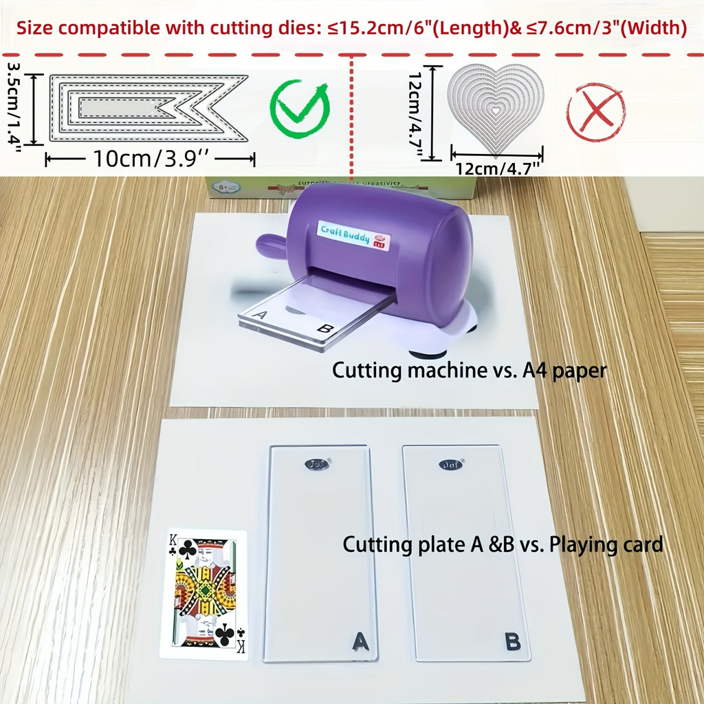 Stanzer & Präger für Kunstarbeiten, Grün für Scrapbooking Papier Bastelarbeiten und Alltag – Detailansicht 7