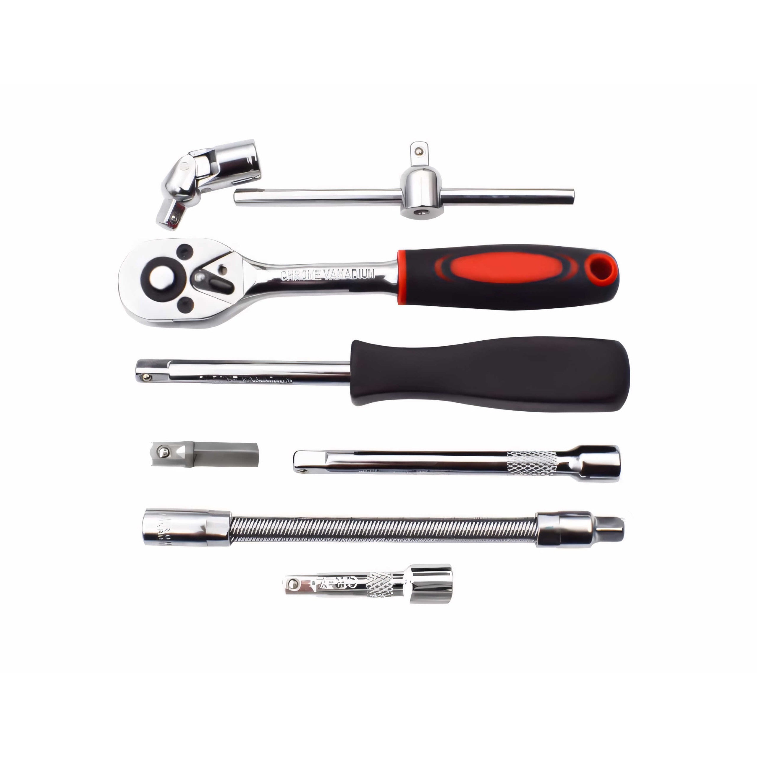 Steckschlüssel-Set, Silber für Alltag und Zuhause – Detailansicht 4