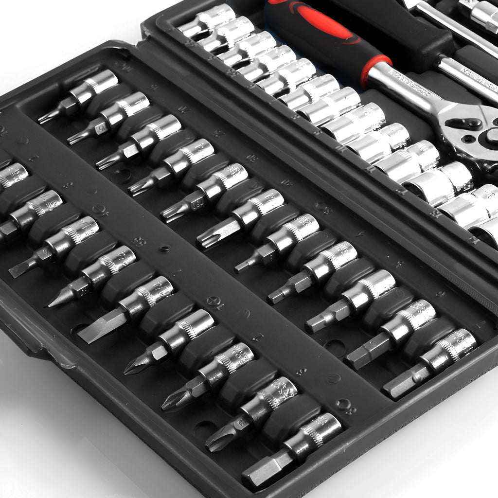 Steckschlüssel-Set, Silber für Alltag und Zuhause – Detailansicht 5