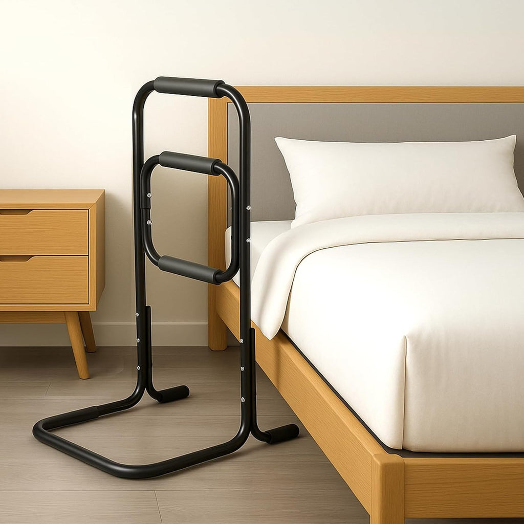 Steh- und Sitzhilfe, Schwarz für Schlafzimmer und Bett – Hauptansicht
