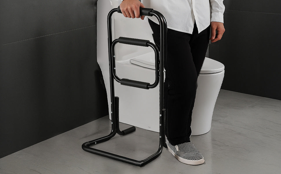 Steh- und Sitzhilfe, Schwarz für Schlafzimmer und Bett – Detailansicht 9
