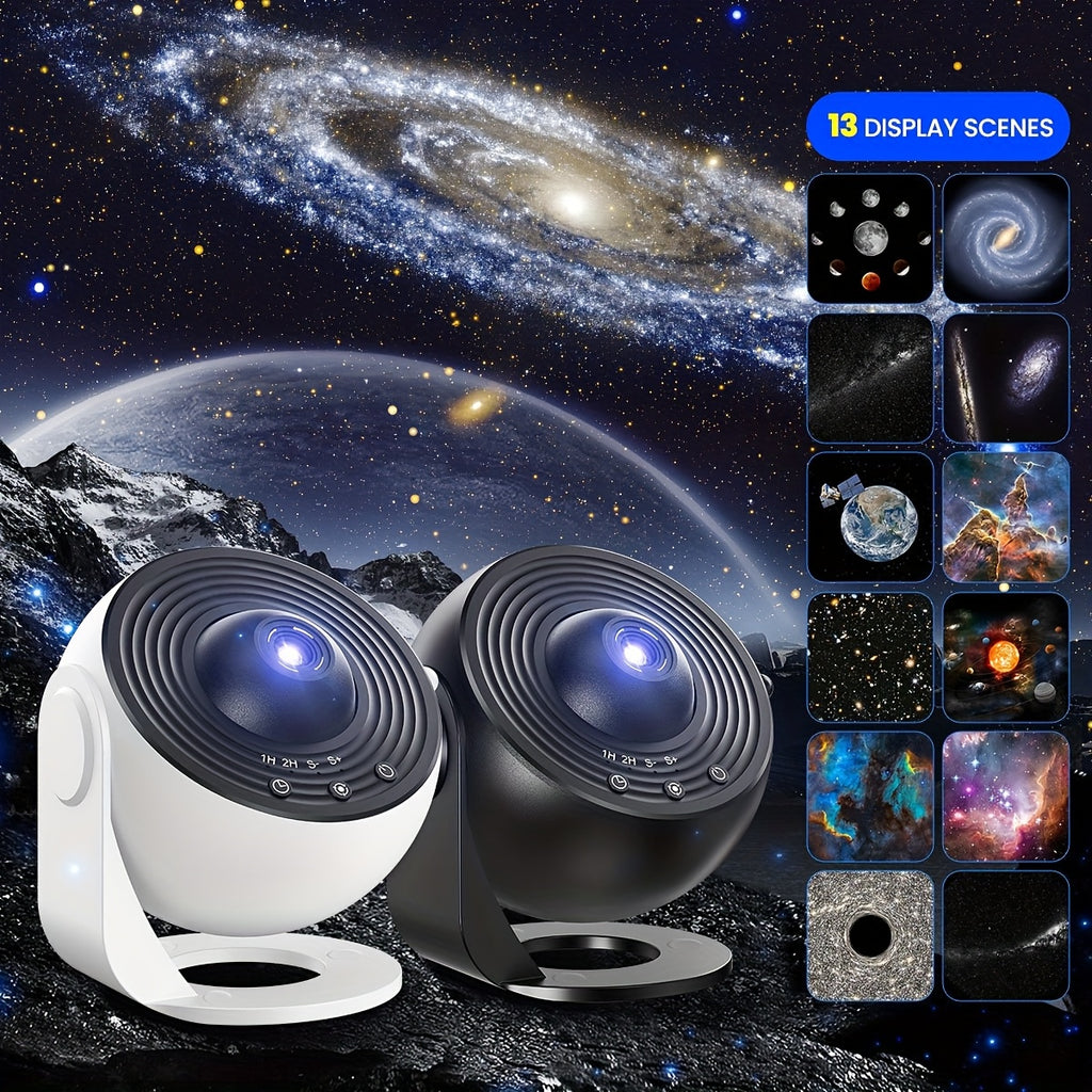 Sternenhimmel-Projektor, 360° drehbar für Schlafzimmer und Bett – Detailansicht 2