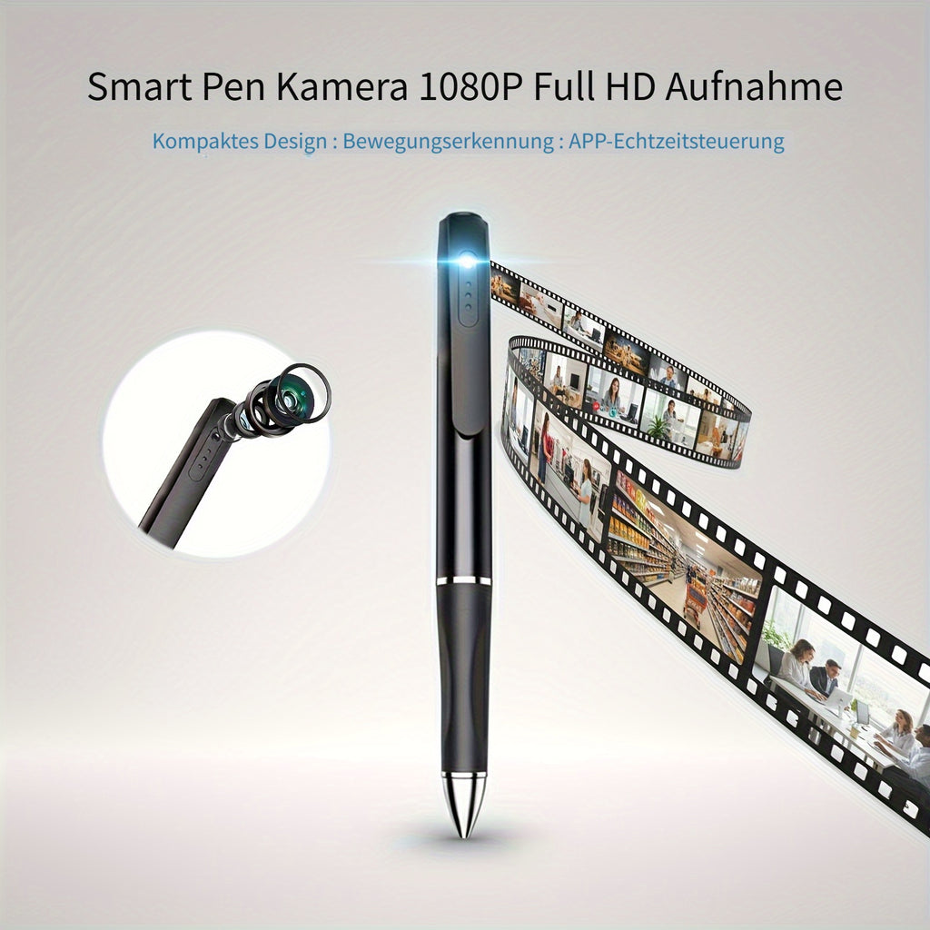 Stift-Kamera, 1 Stk für die Aufnahme von Meetings und Mitarbeiter – Detailansicht 3