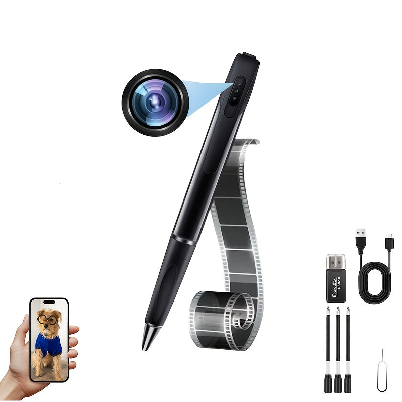 Stift-Kamera, 1 Stk für die Aufnahme von Meetings und Mitarbeiter – Detailansicht 5