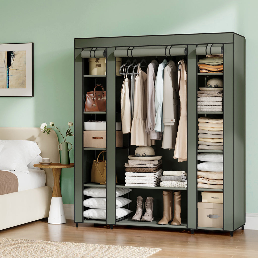 Stoffschrank, Maulwurf für Schlafzimmer und Bett – Detailansicht 25