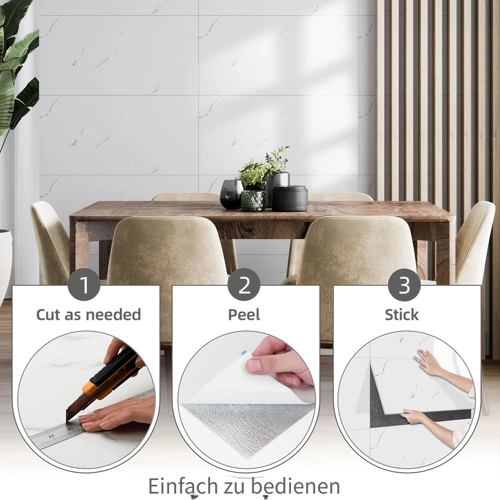 Stück 3D Wandaufkleber, 100 Stück für Küche und Essbereich – Detailansicht 11