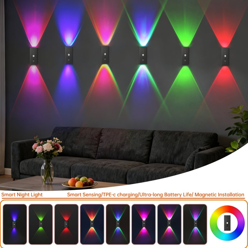 Stück Magnetische LED Bewegungsmelder, LED-Beleuchtung für Küche und Essbereich – Detailansicht 13