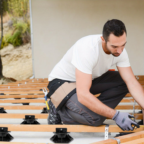 Stück Verstellbare, Holz für Garten und Terrasse – Detailansicht 2