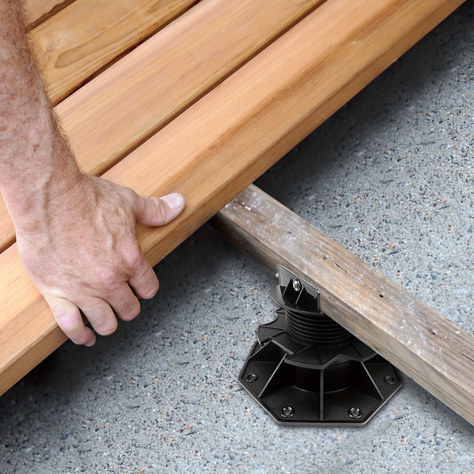 Stück Verstellbare, Holz für Garten und Terrasse – Detailansicht 8