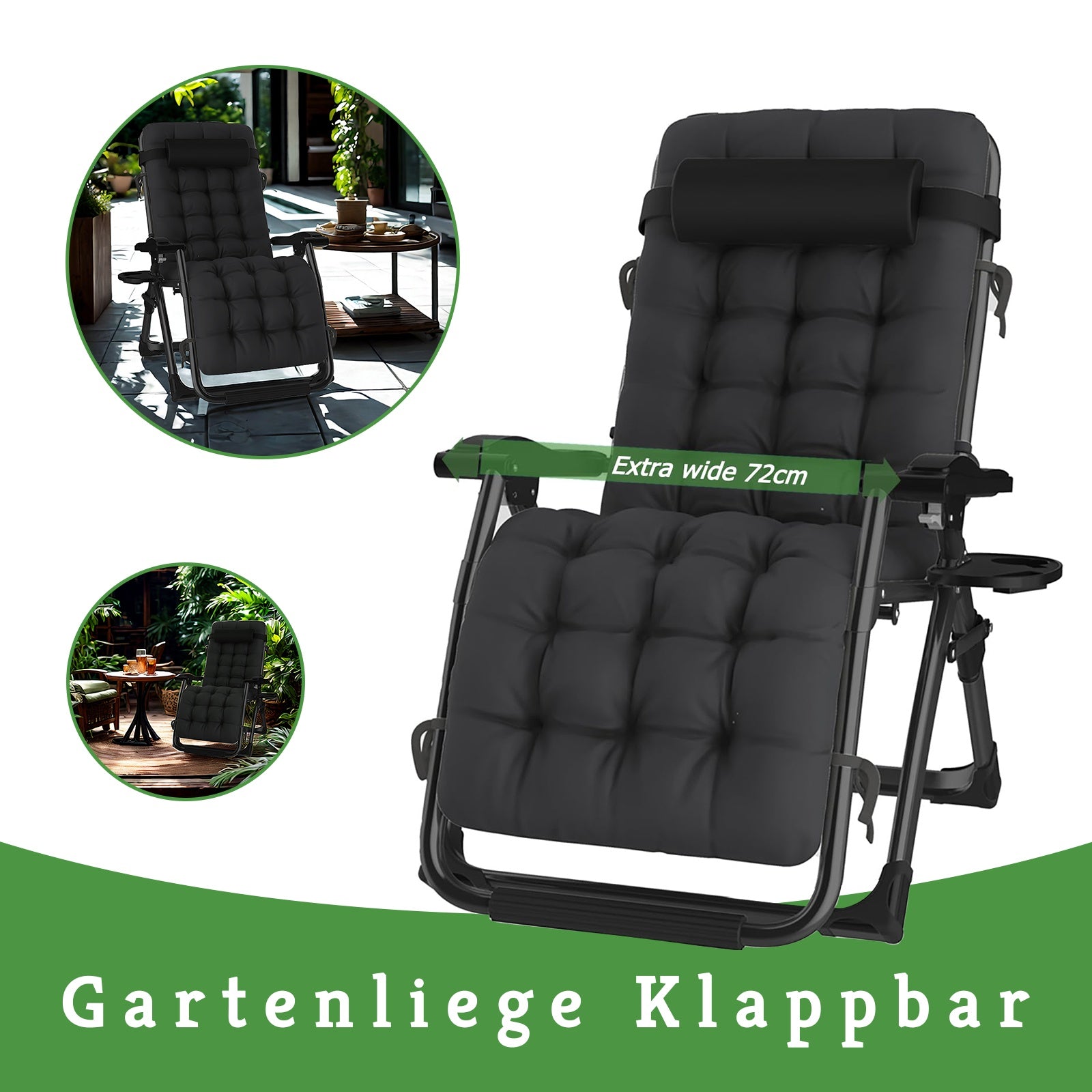 Stuhl, 72 cm für Wohnen und Sitzen – Detailansicht 4