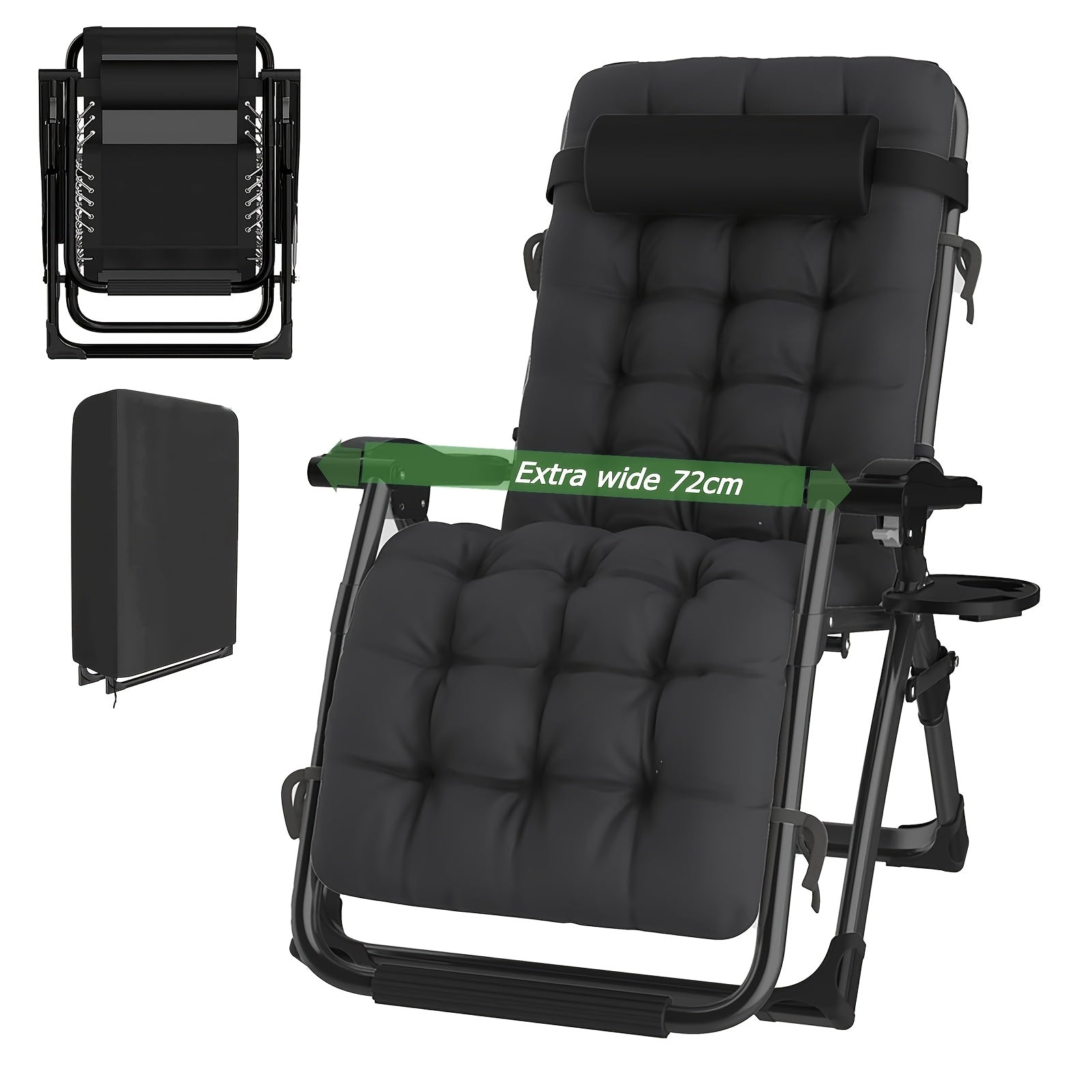 Stuhl, 72 cm für Wohnen und Sitzen – Detailansicht 17