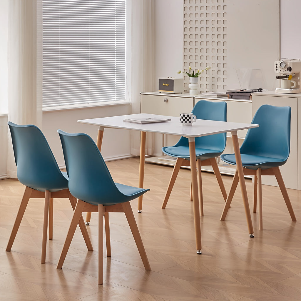 Stuhl, Dunkelgrün für Wohnen und Sitzen – Detailansicht 9