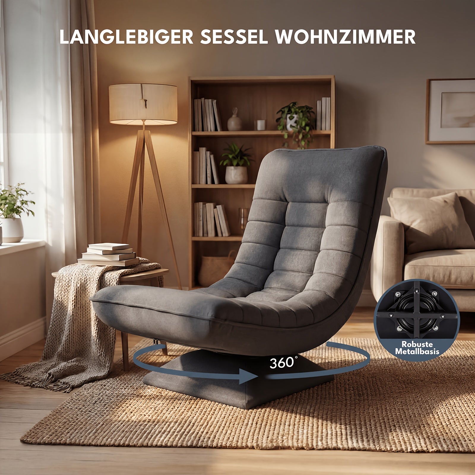 Stuhl, faltbar für Wohnen und Sitzen – Detailansicht 4