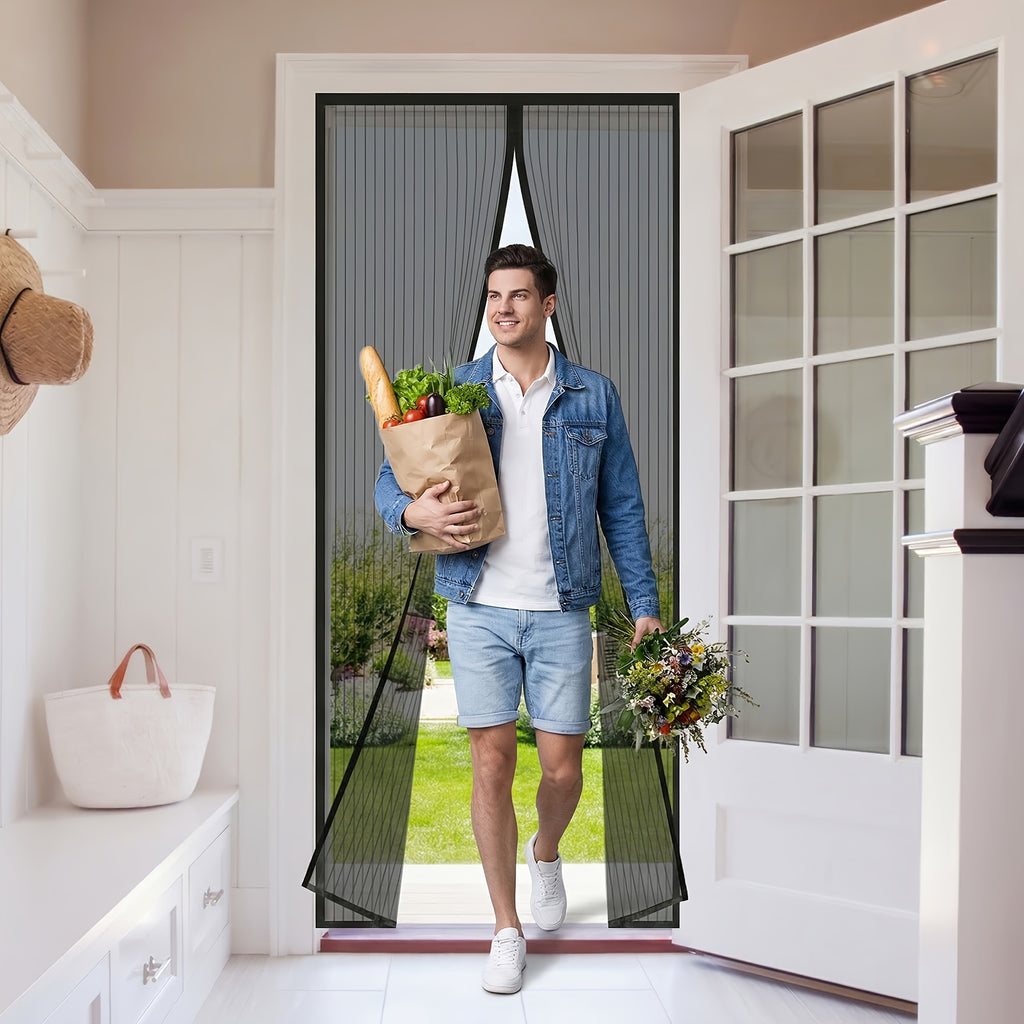 Sunula Fliegengitter Magnet Tour für Garten und Terrasse – Detailansicht 2