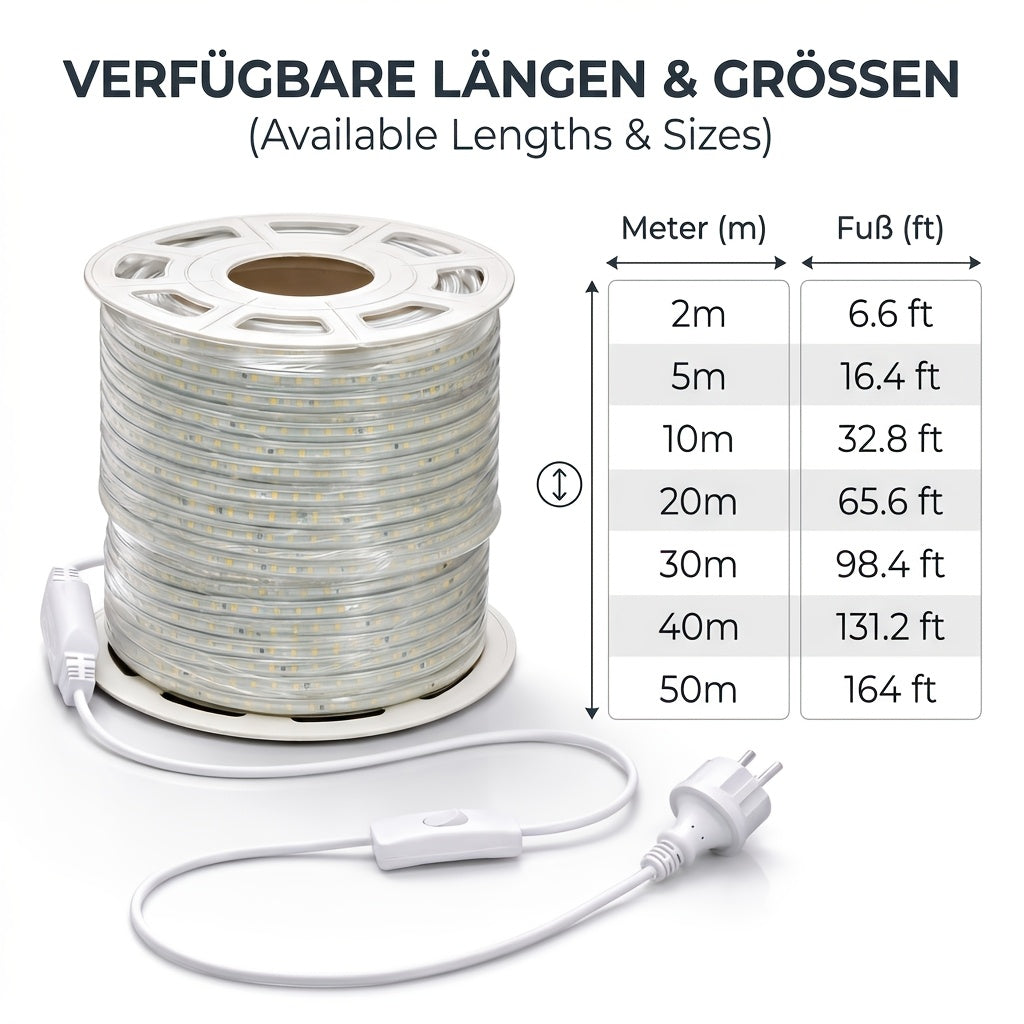 Superhelle AC, LED-Beleuchtung für Küche und Essbereich – Detailansicht 4