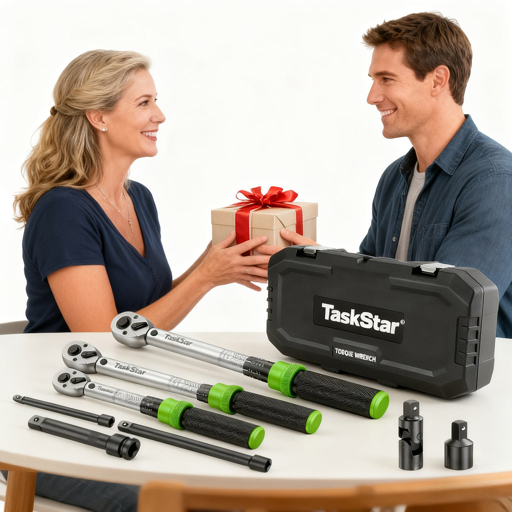 TaskStar, 1/2'' Antrieb Click-Drehmomentschlüssel (10 für Fahrrad – Detailansicht 6