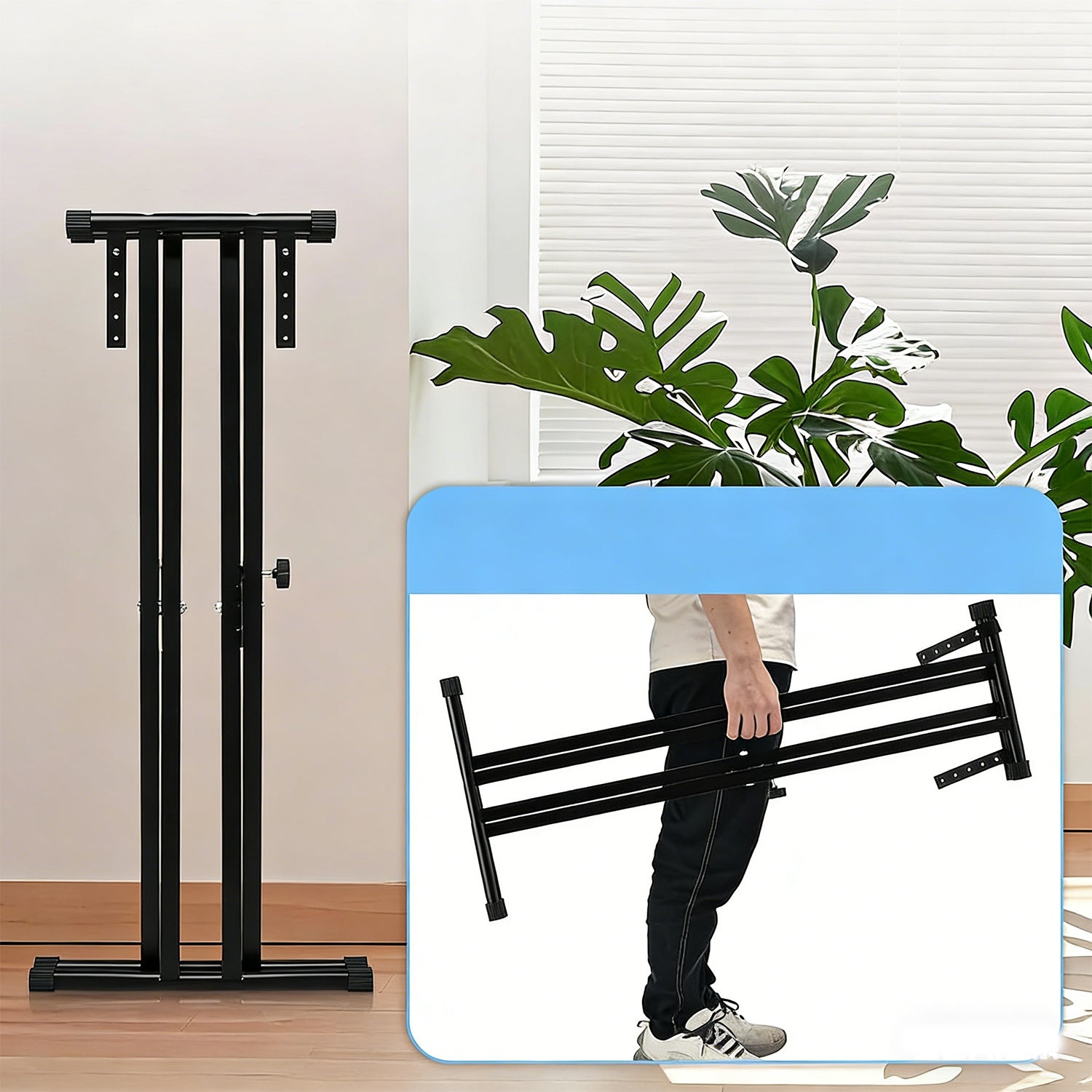 Tastaturständer, 97 cm für Bühne und Alltag – Detailansicht 7
