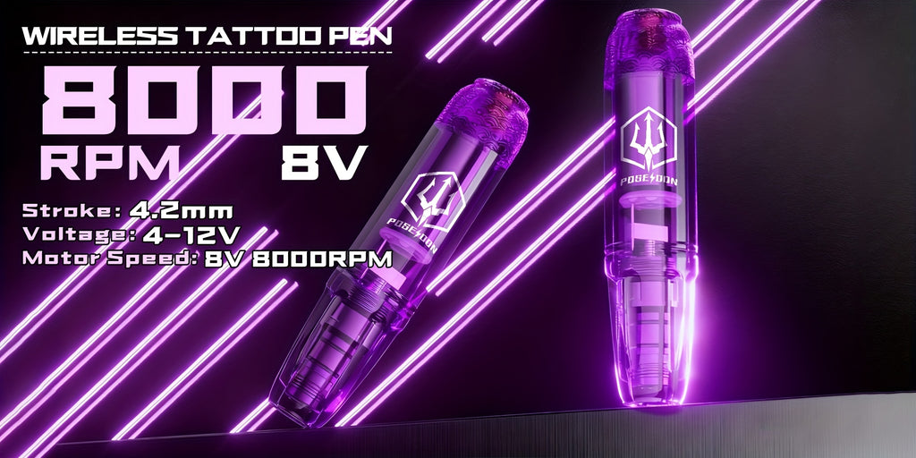 Tattoo-Maschine, 1200mAh für Hobby und Kreativprojekte – Detailansicht 16