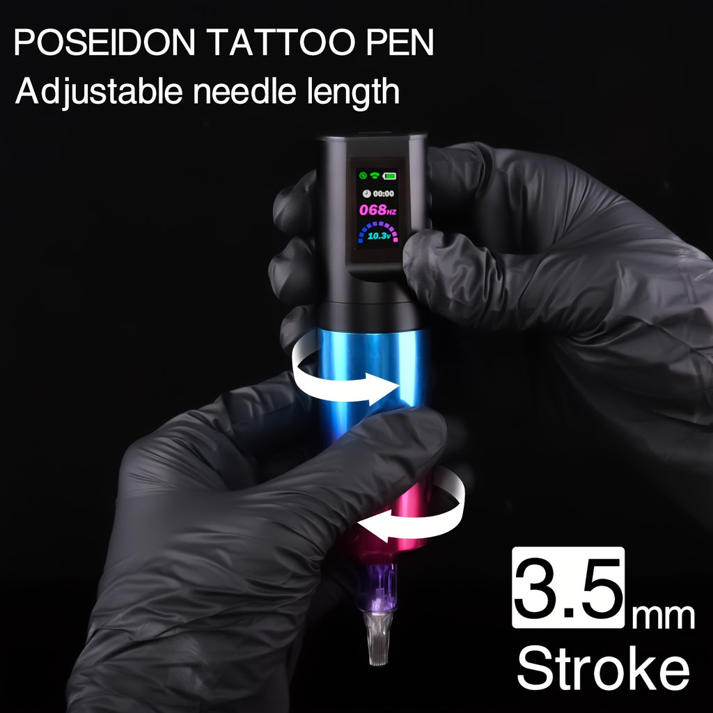 Tattoo-Maschine, 1500mAh für Hobby und Kreativprojekte – Detailansicht 4
