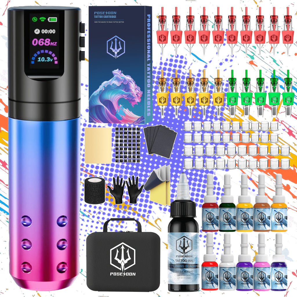 Tattoo-Maschine, 1500mAh für Hobby und Kreativprojekte – Detailansicht 7