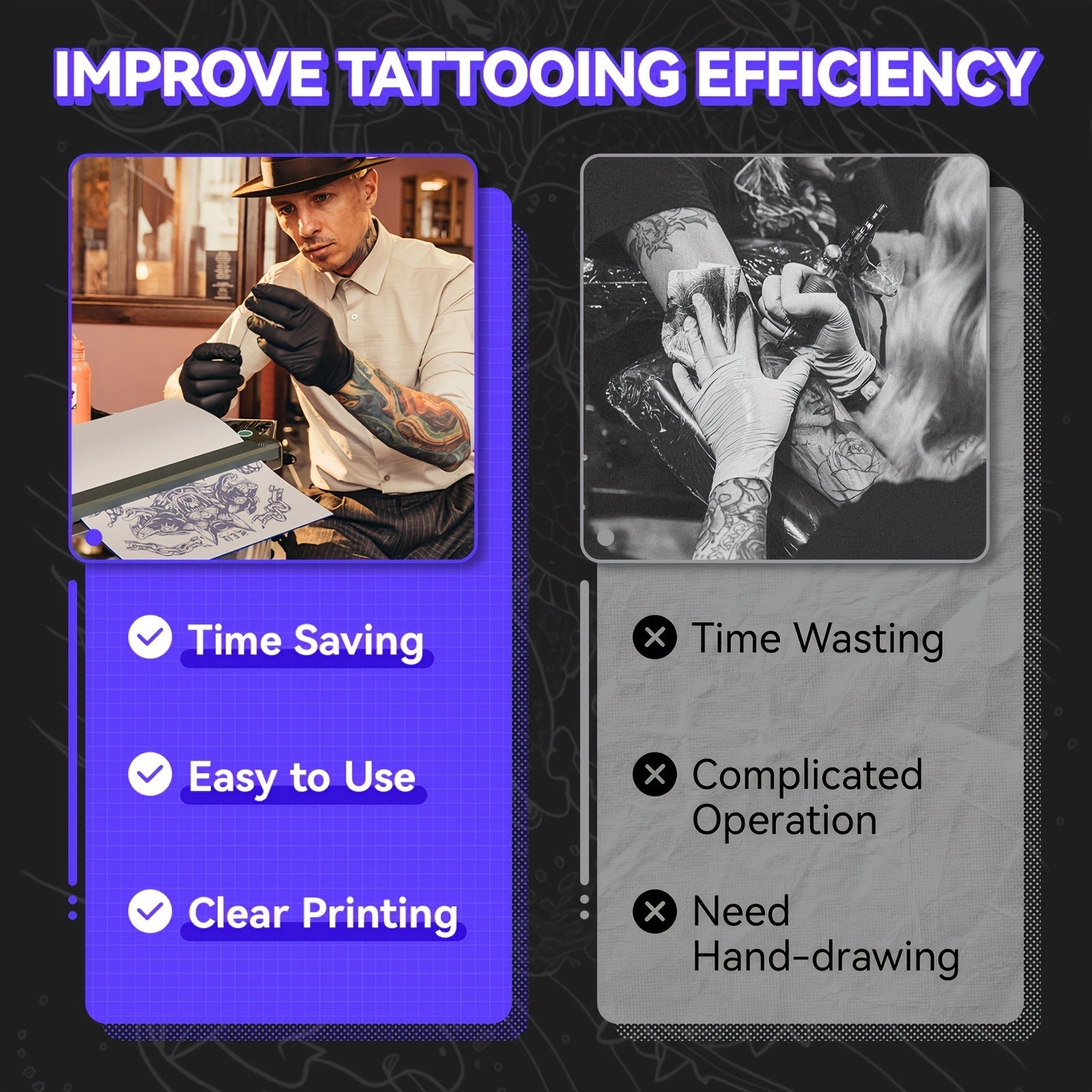 Tattoo-Maschine, 5 Stk für Hobby und Kreativprojekte – Detailansicht 5