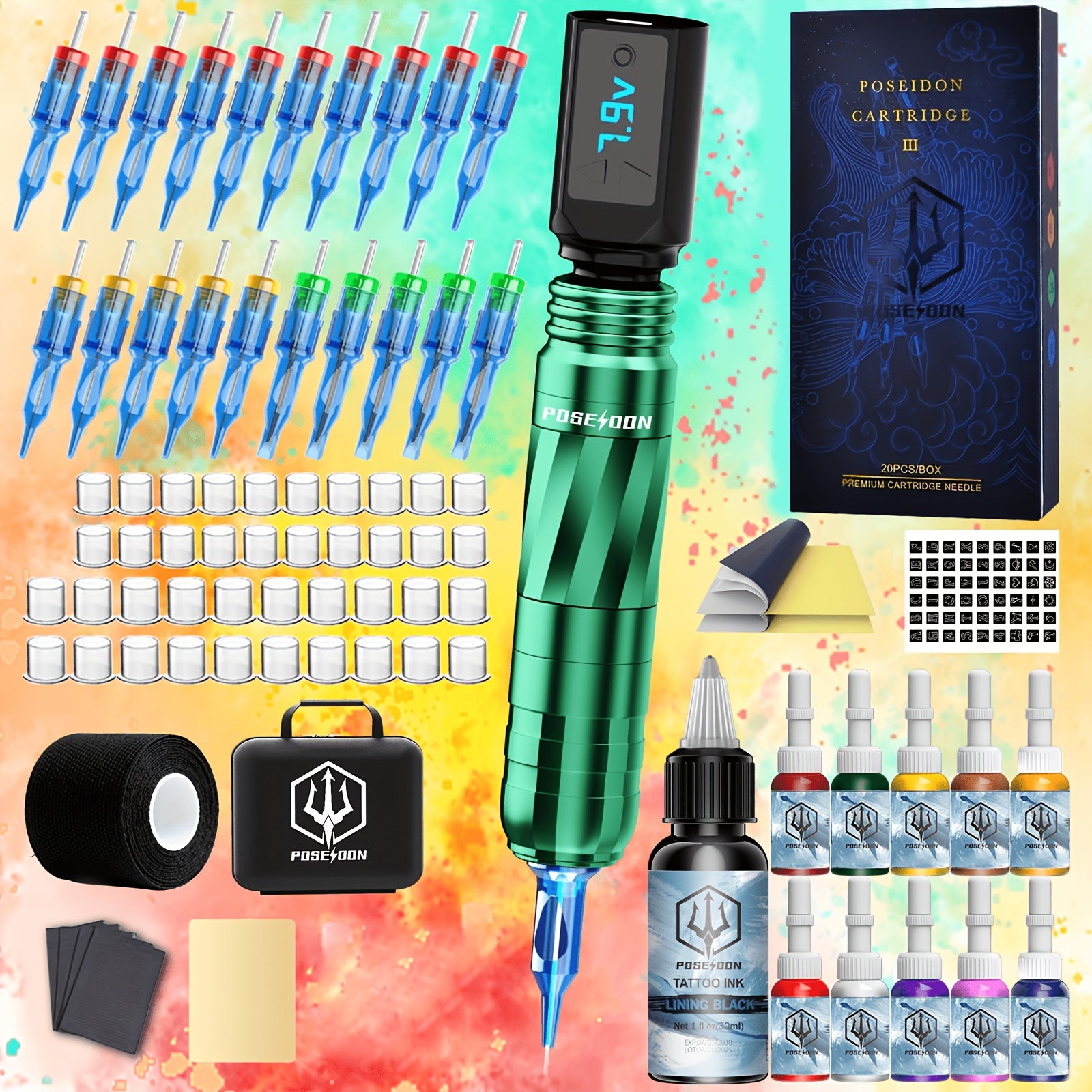 Tattoo-Nadelmodule, 1200Mah für Hobby und Kreativprojekte – Detailansicht 12