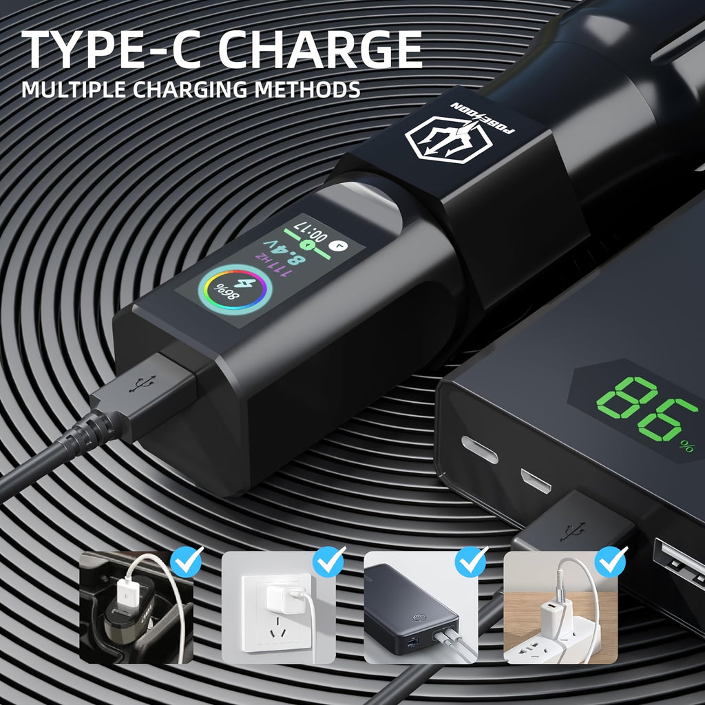 Tattoo-Nadelmodule, 1800mAh für Hobby und Kreativprojekte – Detailansicht 6