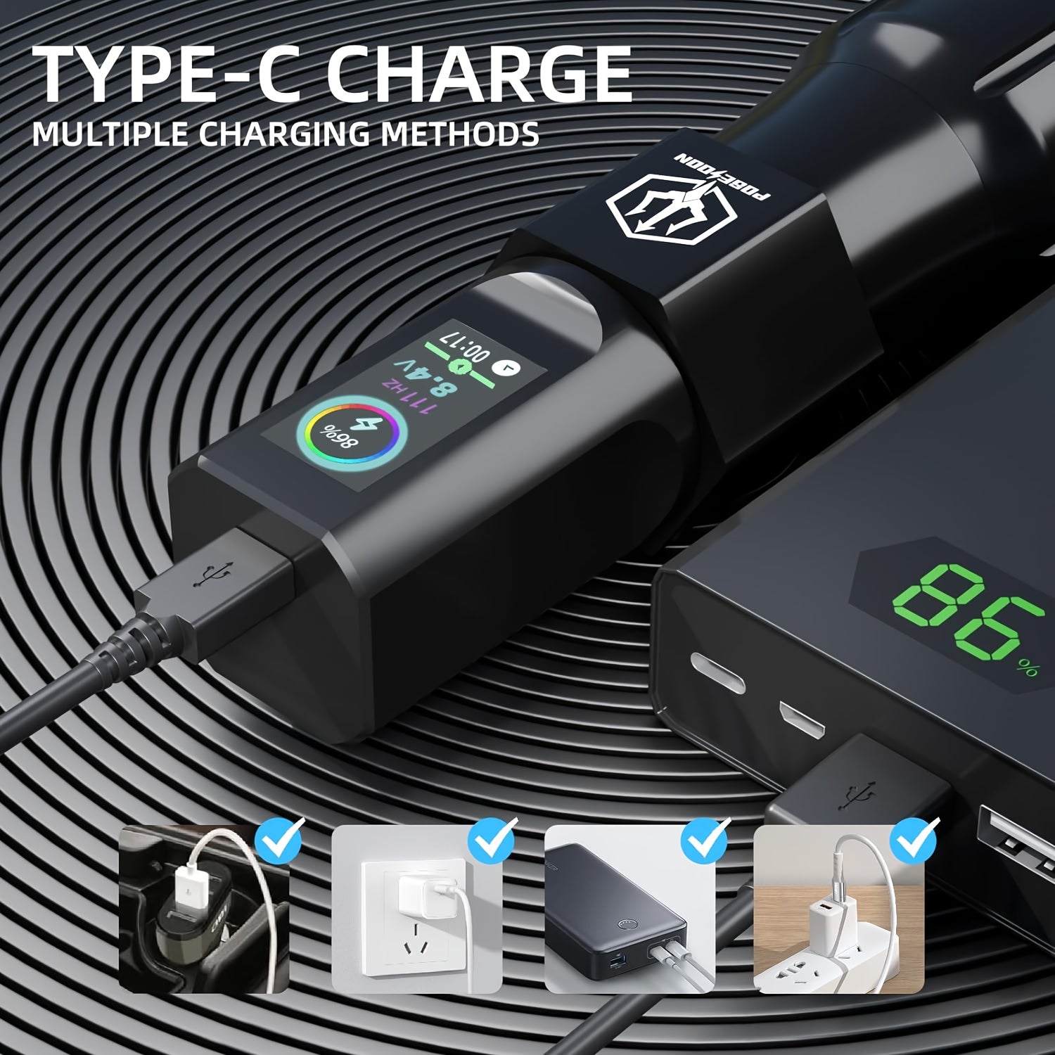 Tattoo-Nadelmodule, 1800mAh für Hobby und Kreativprojekte – Detailansicht 6