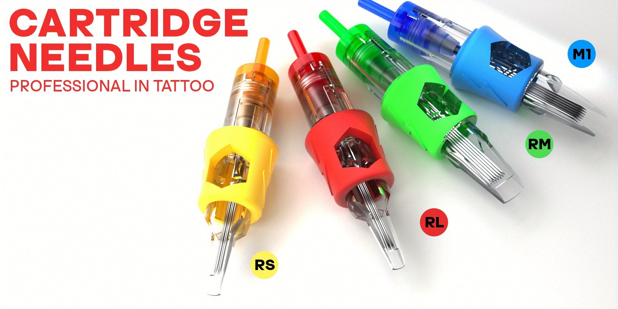 Tattoo-Nadelmodule, 50 Stück für Kreativprojekte – Detailansicht 10