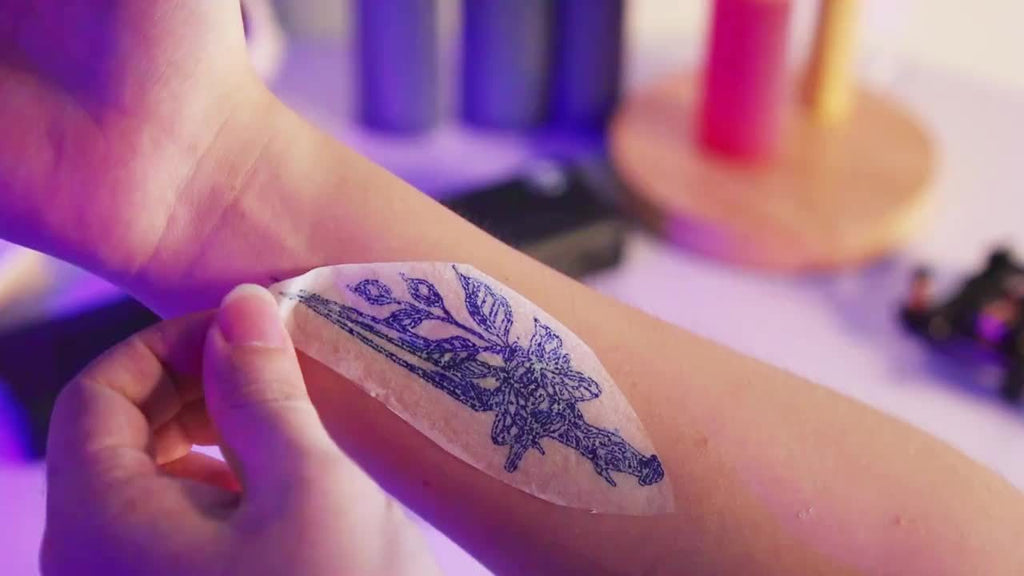 Tattoo-Schablonendrucker, Schwarz für Hobby und Kreativprojekte – Detailansicht 8