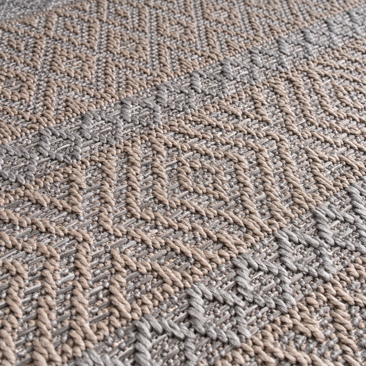 Teppich, Grau 3 für Küche und Essbereich – Detailansicht 17