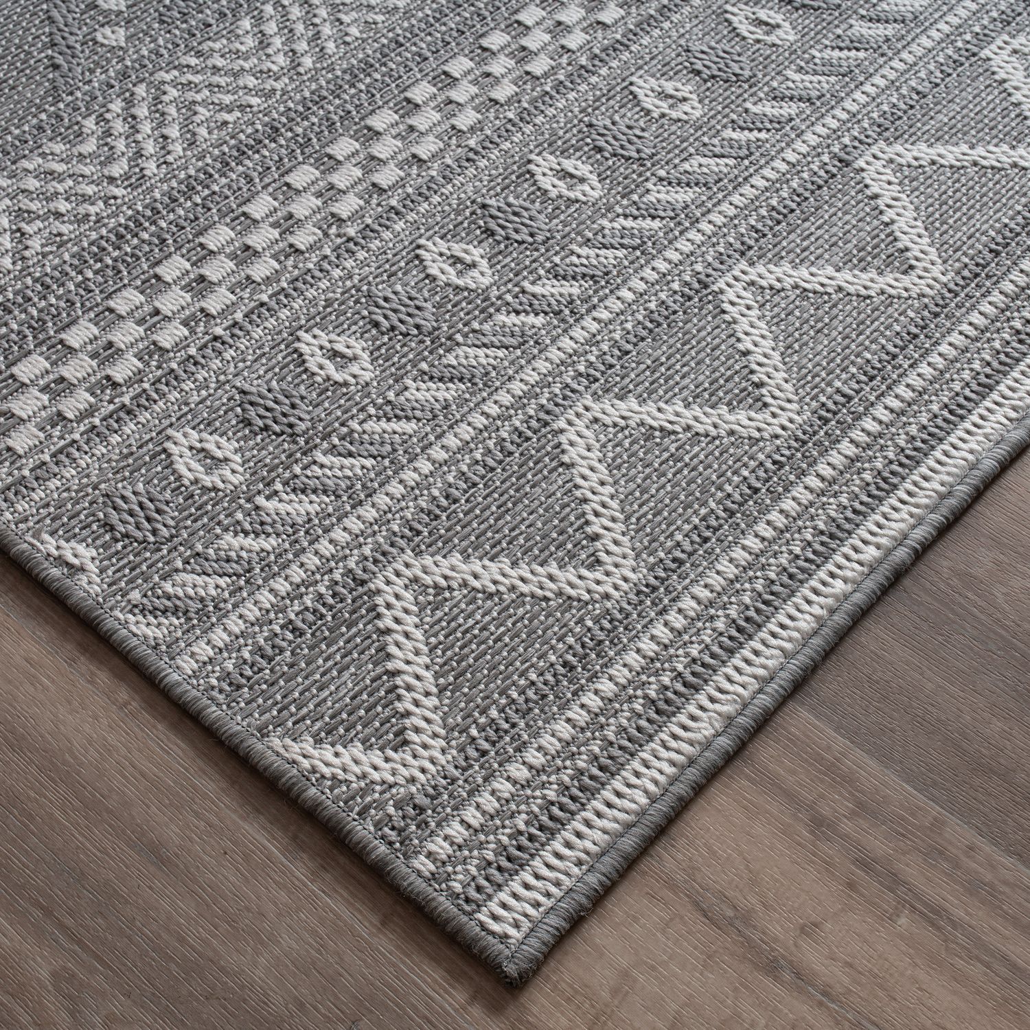 Teppich, Grau 3 für Küche und Essbereich – Detailansicht 41