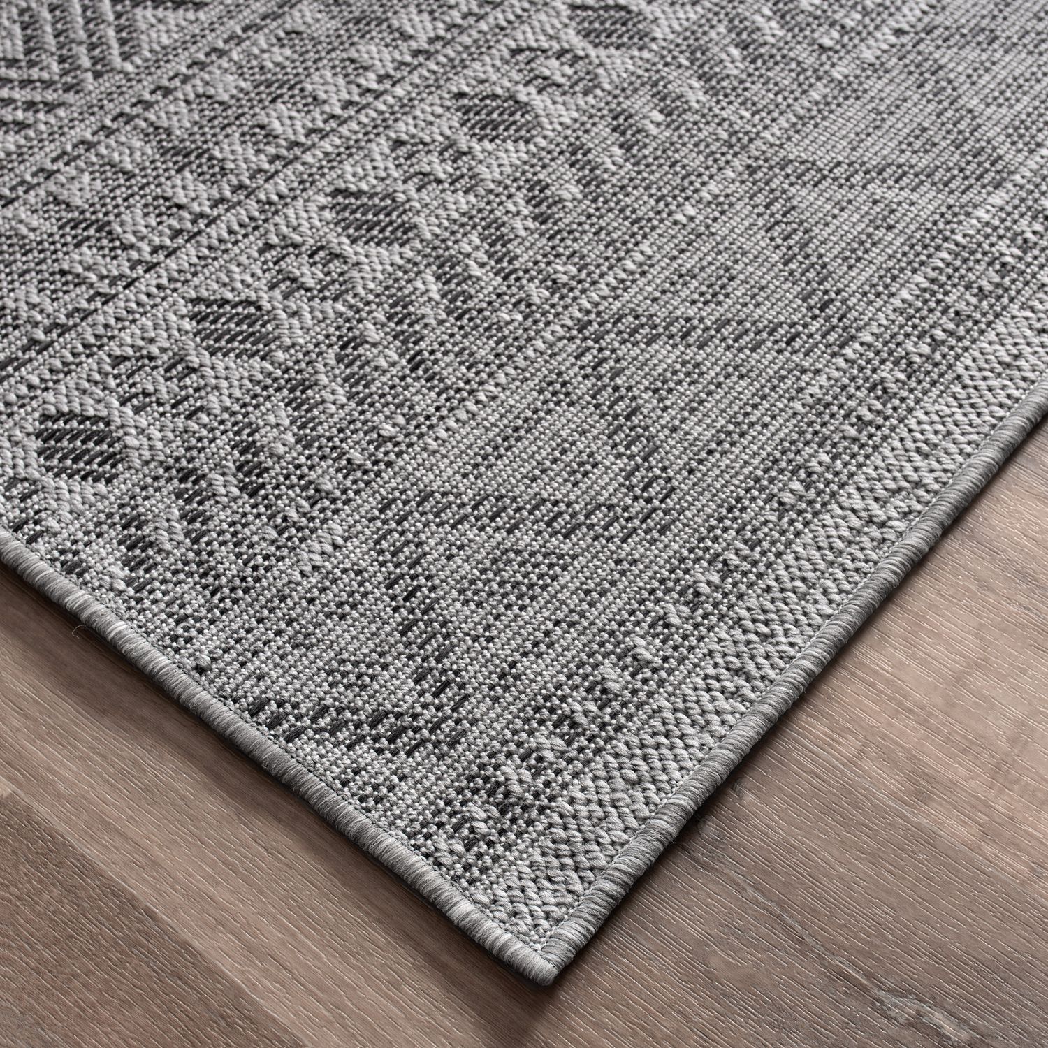Teppich, Grau 3 für Küche und Essbereich – Detailansicht 46