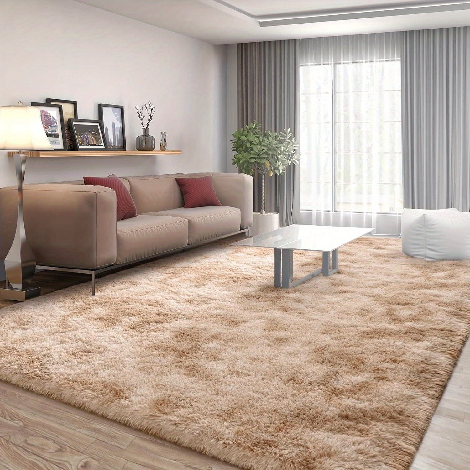 Teppiche, waschbar für Schlafzimmer und Bett – Hauptansicht