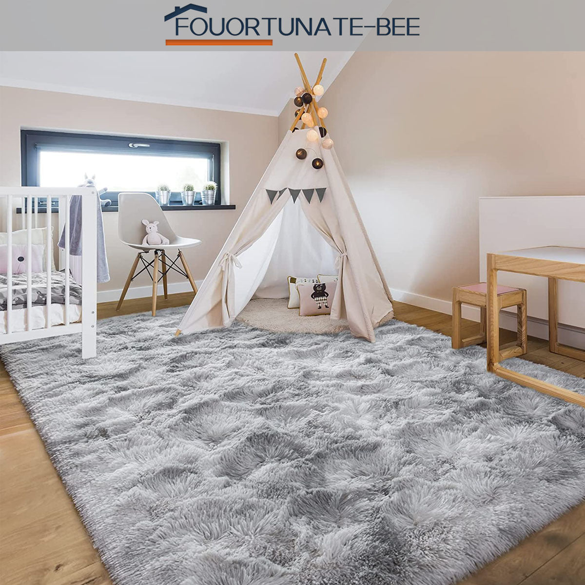 Teppiche, waschbar für Schlafzimmer und Bett – Detailansicht 6