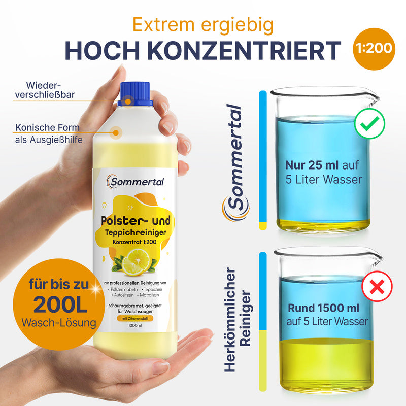 Teppichreiniger, 4L für Teppiche – Detailansicht 4