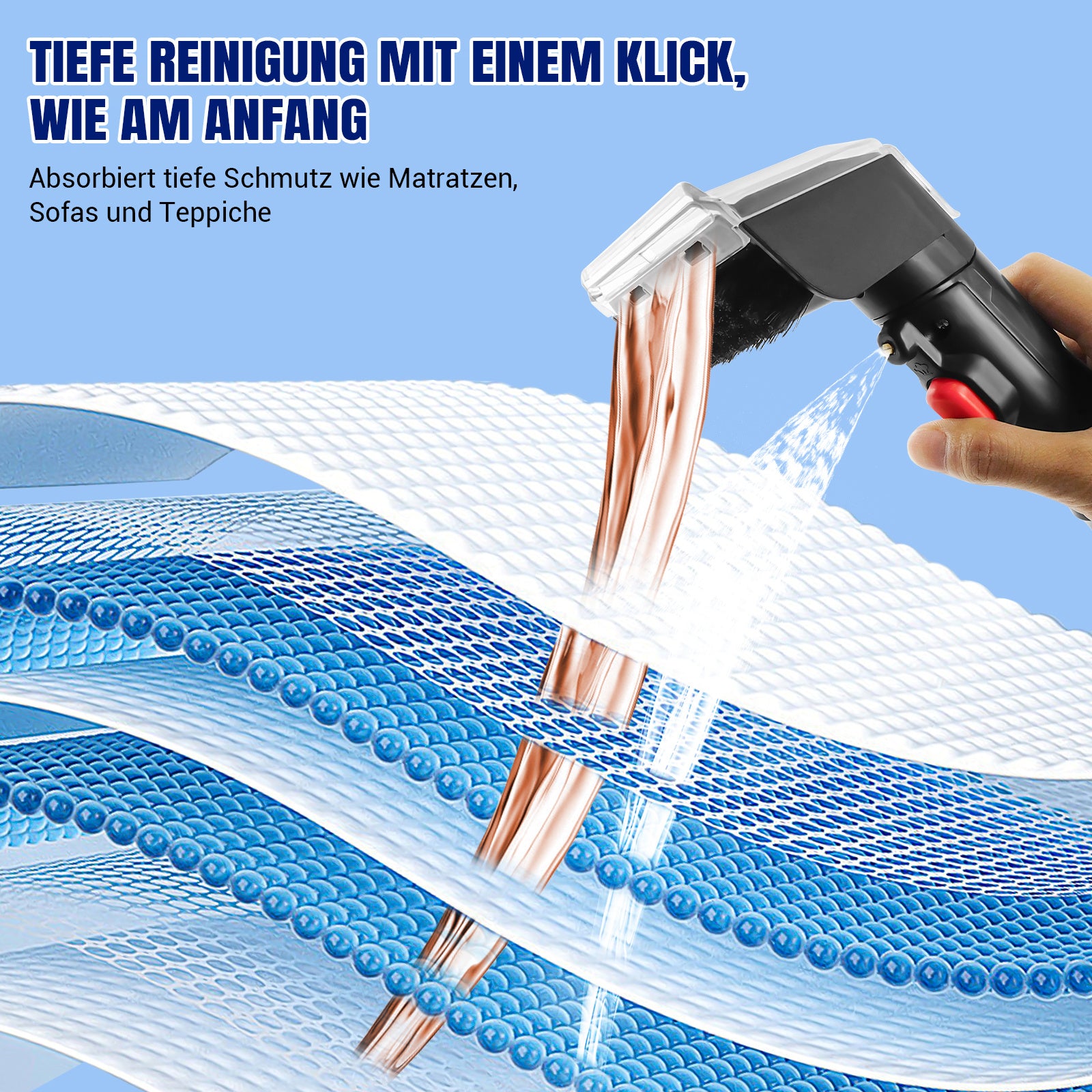 Teppichreiniger, Fleckenreiniger für Teppiche und Polster – Detailansicht 3