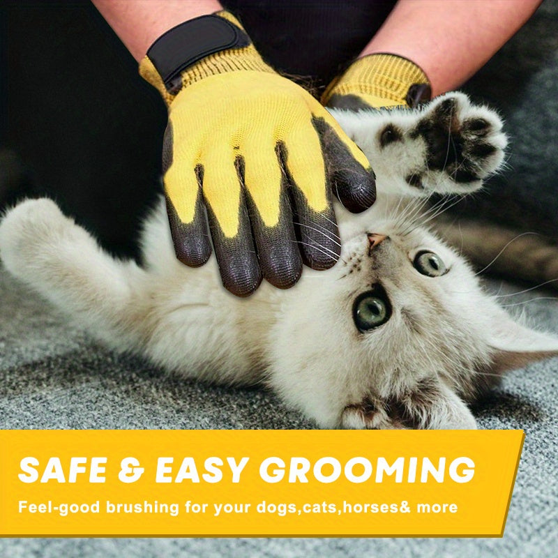Tierpflege- und Badehandschuhe für Badezimmer und Haushalt – Detailansicht 18