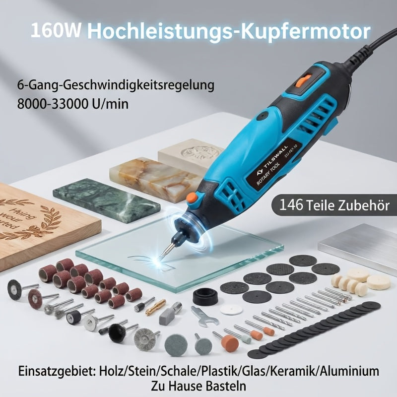 Tilswall, 160W für Werkstatt und Heimwerken – Detailansicht 3