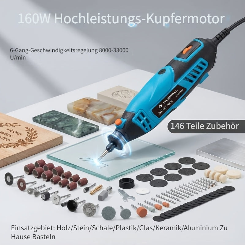 Tilswall, 160W für Werkstatt und Heimwerken – Detailansicht 6