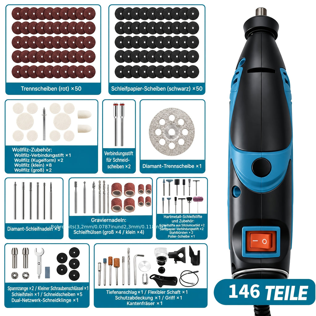 Tilswall, 160W für Werkstatt und Heimwerken – Detailansicht 9