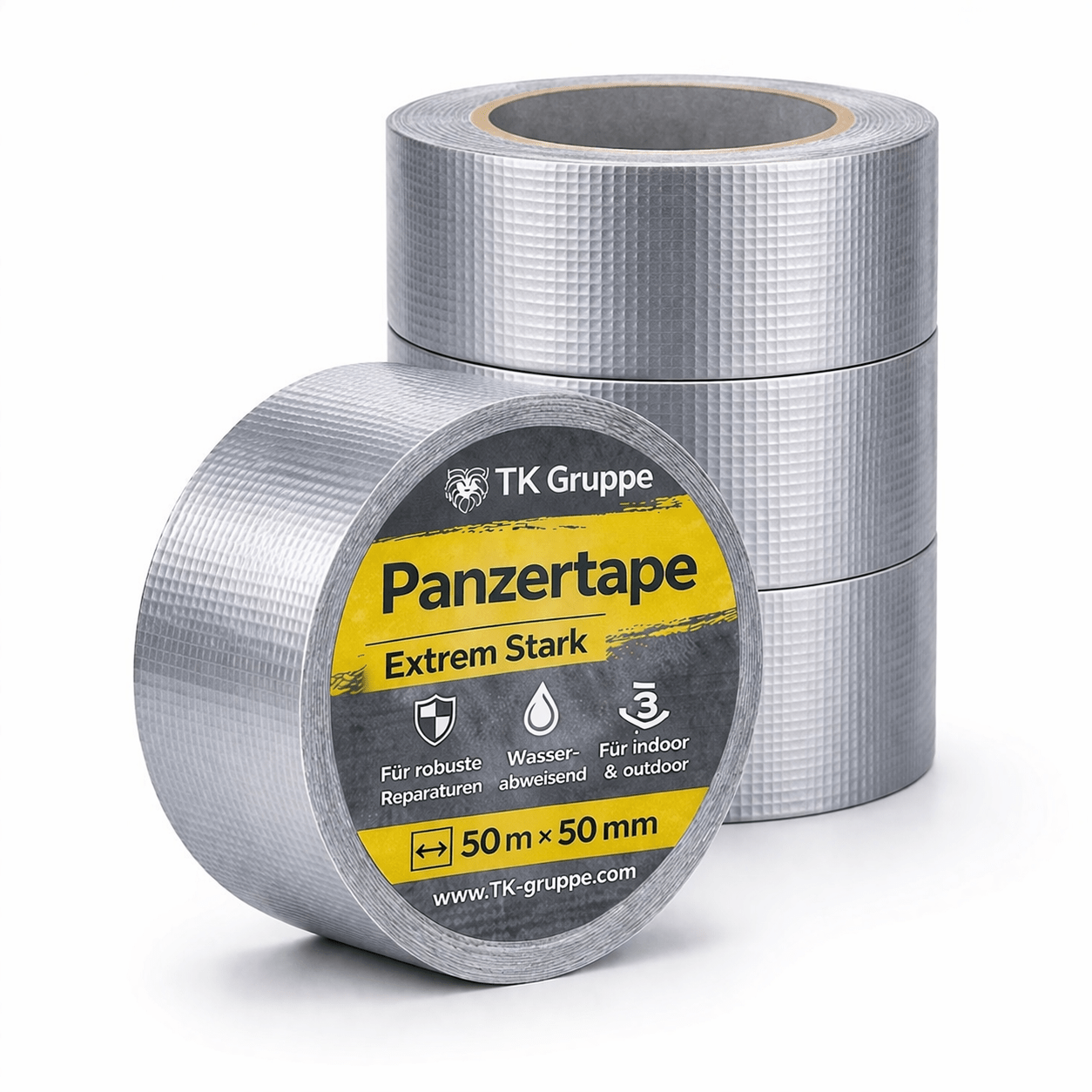 TK 4x Panzertape Tank Tape, 50 mm für Alltag und Zuhause – Hauptansicht