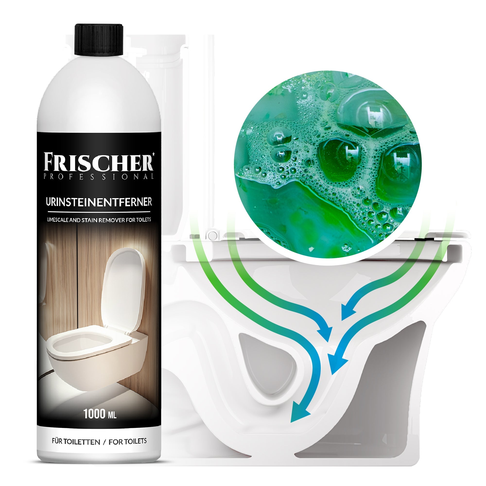 Toiletten, 1L für Toiletten und Urinalbecken – Detailansicht 9
